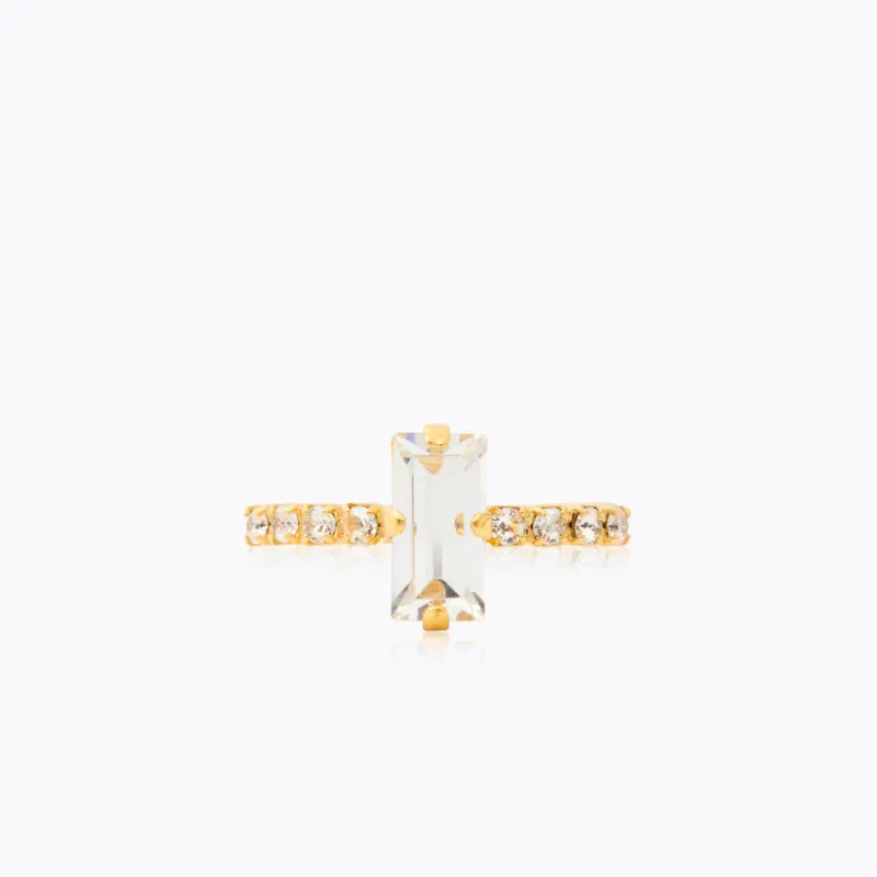 Caroline Svedbom Ringar Caroline Svedbom Lucy Ring / Crystal – Guld