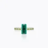 Caroline Svedbom Ringar Caroline Svedbom Lucy Ring / Emerald + Peridot – Rhodium