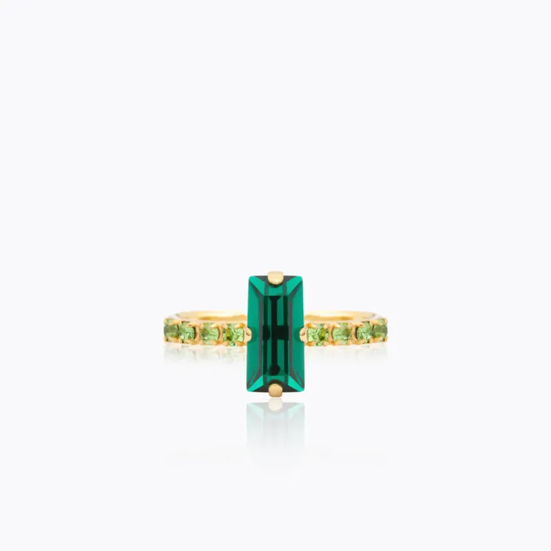 Caroline Svedbom Ringar Caroline Svedbom Lucy Ring / Emerald + Peridot – Guld