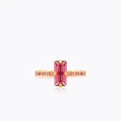Caroline Svedbom Ringar Caroline Svedbom Lucy Ring / Rose + Light Rose – Guld