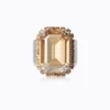 Caroline Svedbom Ringar Caroline Svedbom Lydia Cocktail Ring / Golden Shadow (Rhodium)
