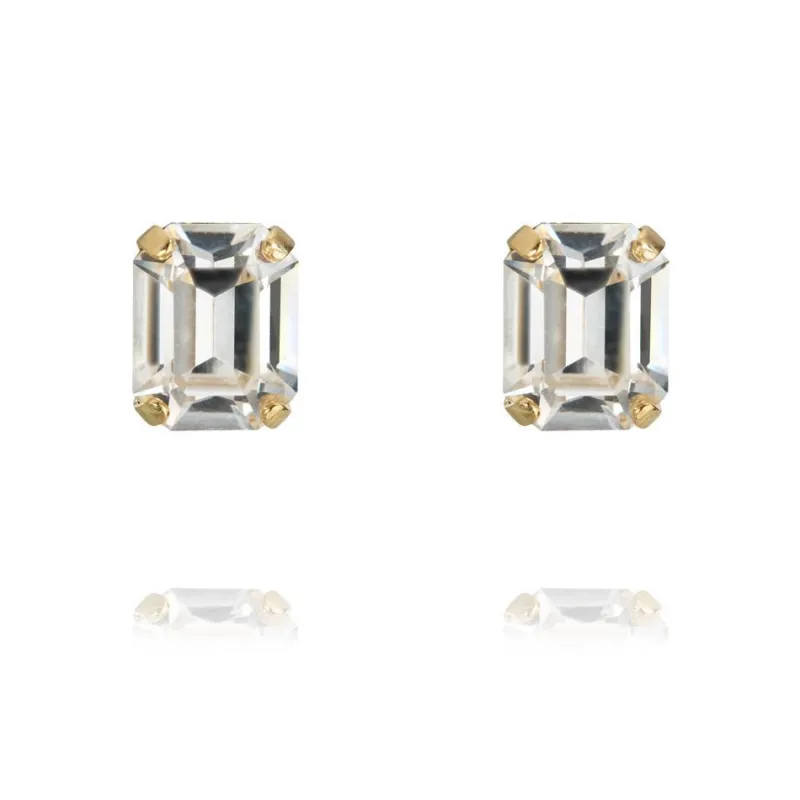 Caroline Svedbom Lydia Stud Örhängen / Crystal (Guld)