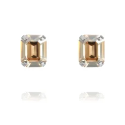 Caroline Svedbom Lydia Stud Örhängen / Golden Shadow (Rhodium)