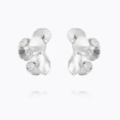 Caroline Svedbom Malva Örhängen Crystal – Rhodium