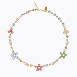 Caroline Svedbom May Statement Halsband / Pastel Combo (Guld)