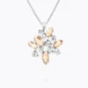 Caroline Svedbom Melia Halsband/ Crystal / Golden Shadow (Rhodium)