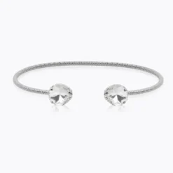 Caroline Svedbom Armband Caroline Svedbom Mini Carlotta Armband / Crystal (Rhodium)