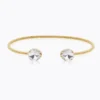 Caroline Svedbom Armband Caroline Svedbom Mini Carlotta Armband / Crystal (Guld)