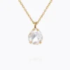Caroline Svedbom Mini Carlotta Halsband / Crystal (Guld)