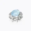 Caroline Svedbom Mini Carolina Ring / Sky Combo (Rhodium)