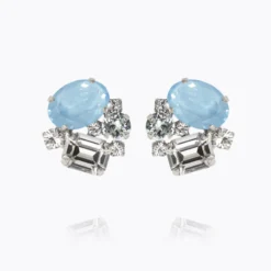 Caroline Svedbom Mini Carolina Örhängen / Sky Combo (Rhodium)