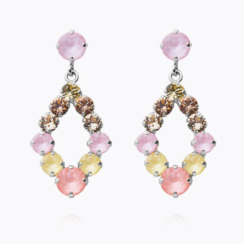 Caroline Svedbom Mini Delia Örhängen / Dreamscape Combo (Rhodium)