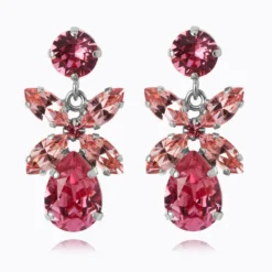 Caroline Svedbom Örhängen Caroline Svedbom Mini Dione Örhängen/Light Rose + Rose (Rhodium)