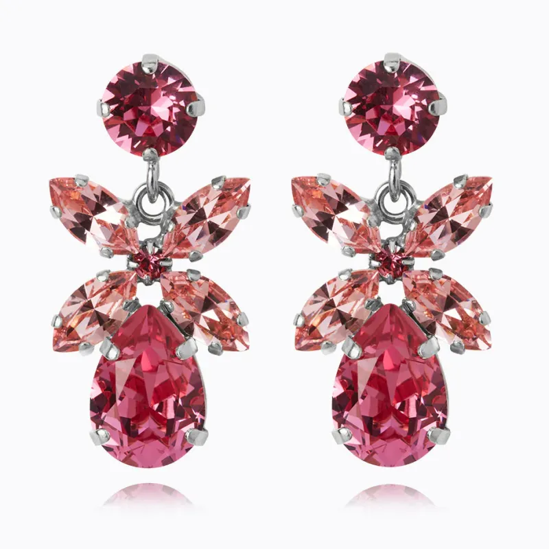 Caroline Svedbom Örhängen Caroline Svedbom Mini Dione Örhängen/Light Rose + Rose (Rhodium)