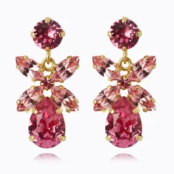 Caroline Svedbom Örhängen Caroline Svedbom Mini Dione Örhängen/Light Rose + Rose (Guld)
