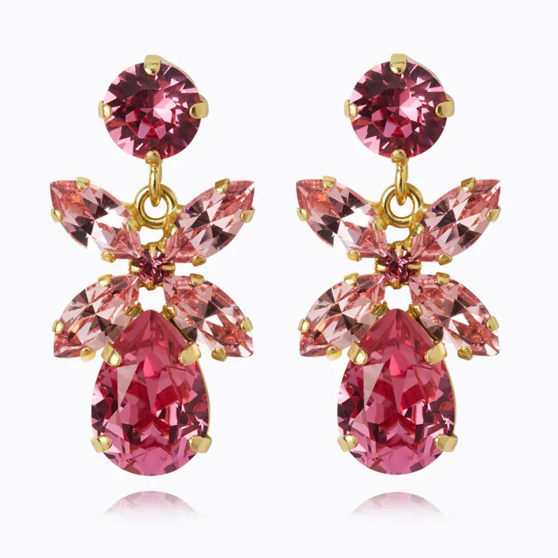 Caroline Svedbom Örhängen Caroline Svedbom Mini Dione Örhängen/Light Rose + Rose (Guld)
