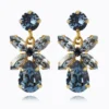 Caroline Svedbom Örhängen Caroline Svedbom Mini Dione Örhängen/ Denim Blue + Blue Shade (Guld)