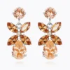 Caroline Svedbom Mini Dione Örhängen / Topaz Combo (Rhodium)