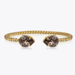 Caroline Svedbom Armband Caroline Svedbom Mini Drop Armband Guld / Greige