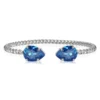 Caroline Svedbom Armband Caroline Svedbom Mini Drop Armband Rhodium / Royal Blue Delite