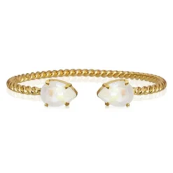 Caroline Svedbom Armband Caroline Svedbom Mini Drop Armband Guld / Light Delite