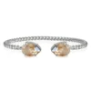 Caroline Svedbom Armband Caroline Svedbom Mini Drop Armband Rhodium / Golden Shadow