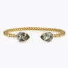 Caroline Svedbom Armband Caroline Svedbom Mini Drop Armband, Black Diamond – Guld
