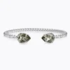 Caroline Svedbom Armband Caroline Svedbom Mini Drop Armband, Black Diamond – Rhodium