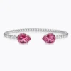 Caroline Svedbom Armband Caroline Svedbom Mini Drop Armband, Dark Rose – Rhodium