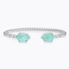 Caroline Svedbom Armband Caroline Svedbom Mini Drop Armband / Soft Mint (Rhodium)