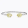 Caroline Svedbom Armband Caroline Svedbom Mini Drop Armband / Soft Yellow (Rhodium)