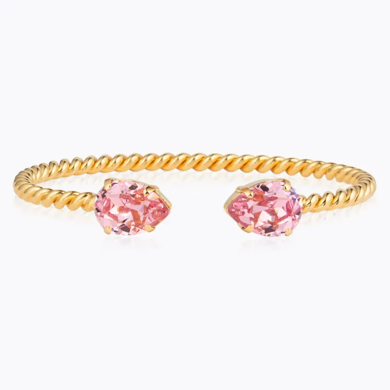 Caroline Svedbom Armband Caroline Svedbom Mini Drop Armband/ Light Rose (Guld)