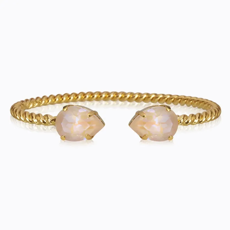 Caroline Svedbom Armband Caroline Svedbom Mini Drop Armband Guld / Ivory Creme Delite