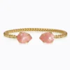 Caroline Svedbom Armband Caroline Svedbom Mini Drop Armband/ Flamingo Ignite (Guld)