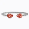 Caroline Svedbom Armband Caroline Svedbom Mini Drop Armband/ Rose Peach (Rhodium)