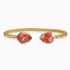 Caroline Svedbom Armband Caroline Svedbom Mini Drop Armband/ Rose Peach (Guld)