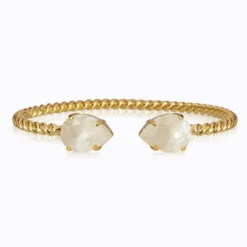 Caroline Svedbom Armband Caroline Svedbom Mini Drop Armband/ Linen Ignite (Guld)