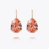 Caroline Svedbom Mini Drop Clasp Örhängen/ Rose Peach (Guld)
