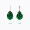 Caroline Svedbom Mini Drop Clasp Örhängen / Majestic Green (Guld)