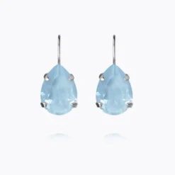 Caroline Svedbom Mini Drop Clasp Örhängen / Sky Ignite (Rhodium)