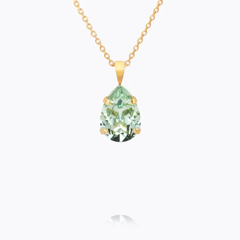 Caroline Svedbom Mini Drop Halsband/ Chrysolite (Guld)