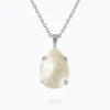 Caroline Svedbom Mini Drop Halsband/ Linen Ignite (Rhodium)