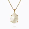 Caroline Svedbom Mini Drop Halsband/ Linen Ignite (Guld)