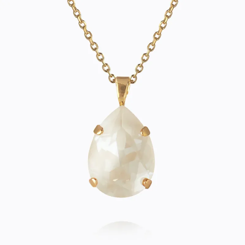 Caroline Svedbom Mini Drop Halsband/ Linen Ignite (Guld)