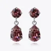 Caroline Svedbom Mini Drop Örhängen/ Iris (Rhodium)