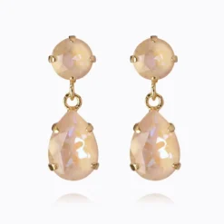 Caroline Svedbom Mini Drop Örhängen/ Ivory Cream Delite (Guld)