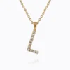 Caroline Svedbom Mini Letter L Halsband (Guld)