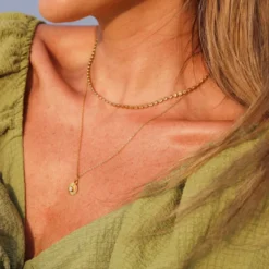 Caroline Svedbom Mini Odessa Halsband/ Crystal (Guld)