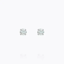 Caroline Svedbom Mini Stud Örhängen/ Light Azore (Rhodium)