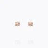 Caroline Svedbom Mini Stud Örhängen/ Light Peach (Rhodium)